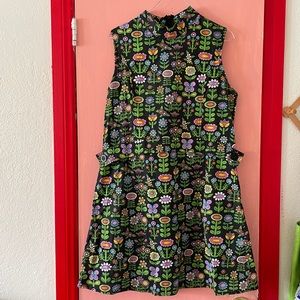 Nooworks Airliner Dress Awesome Blossoms